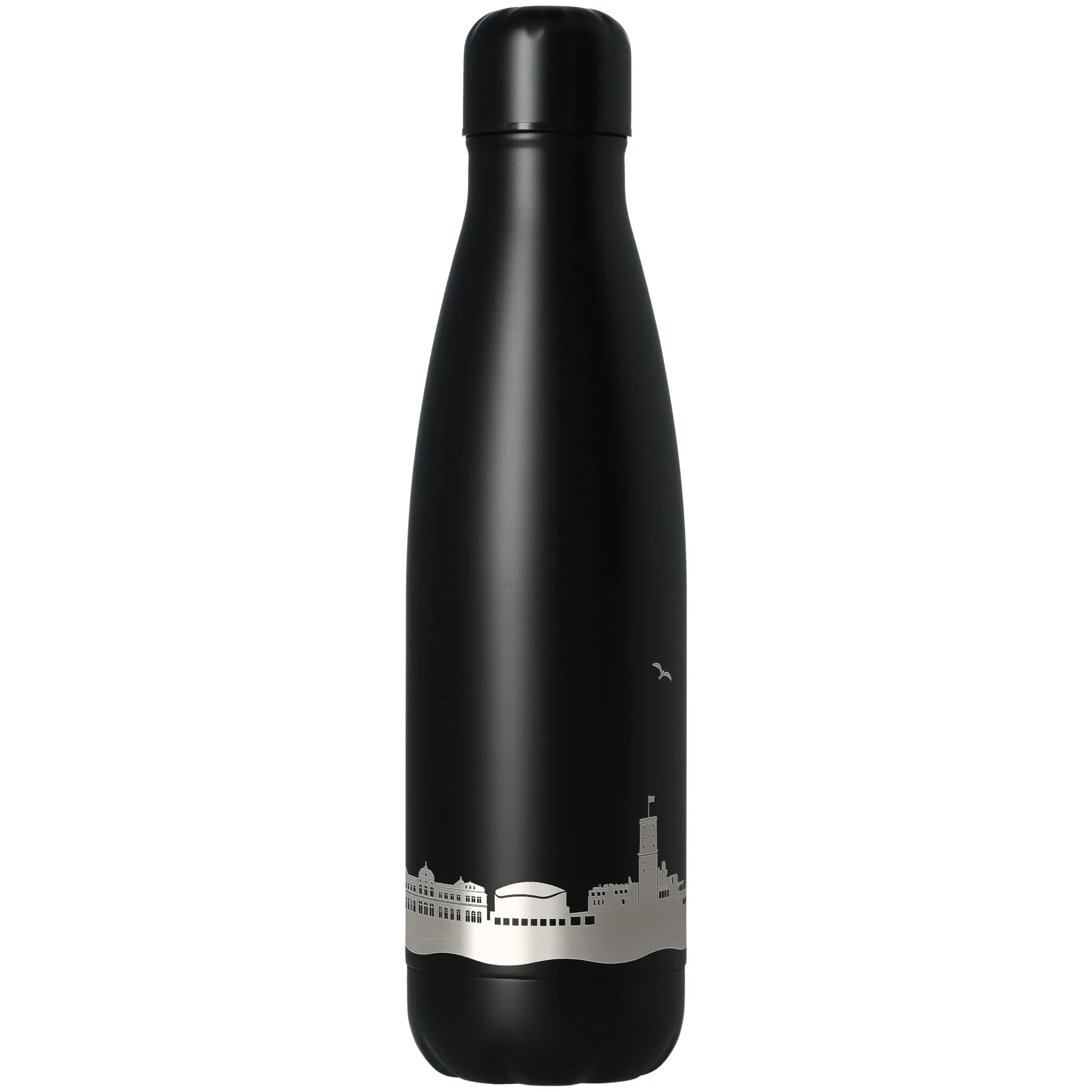 Trinkflasche Skyline Bonn Schwarz 500ml