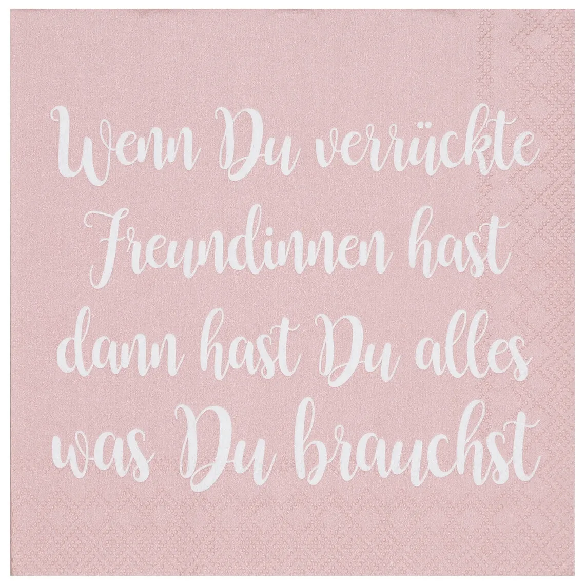 Räder Design - 20 Cocktailservietten "Wenn Du verrückte Freundinnen hast..."