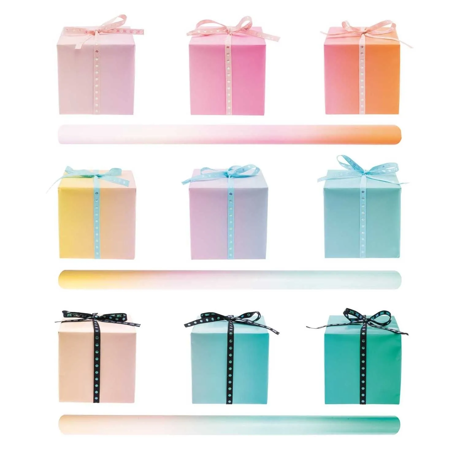 present, gift, presents, pastell, band