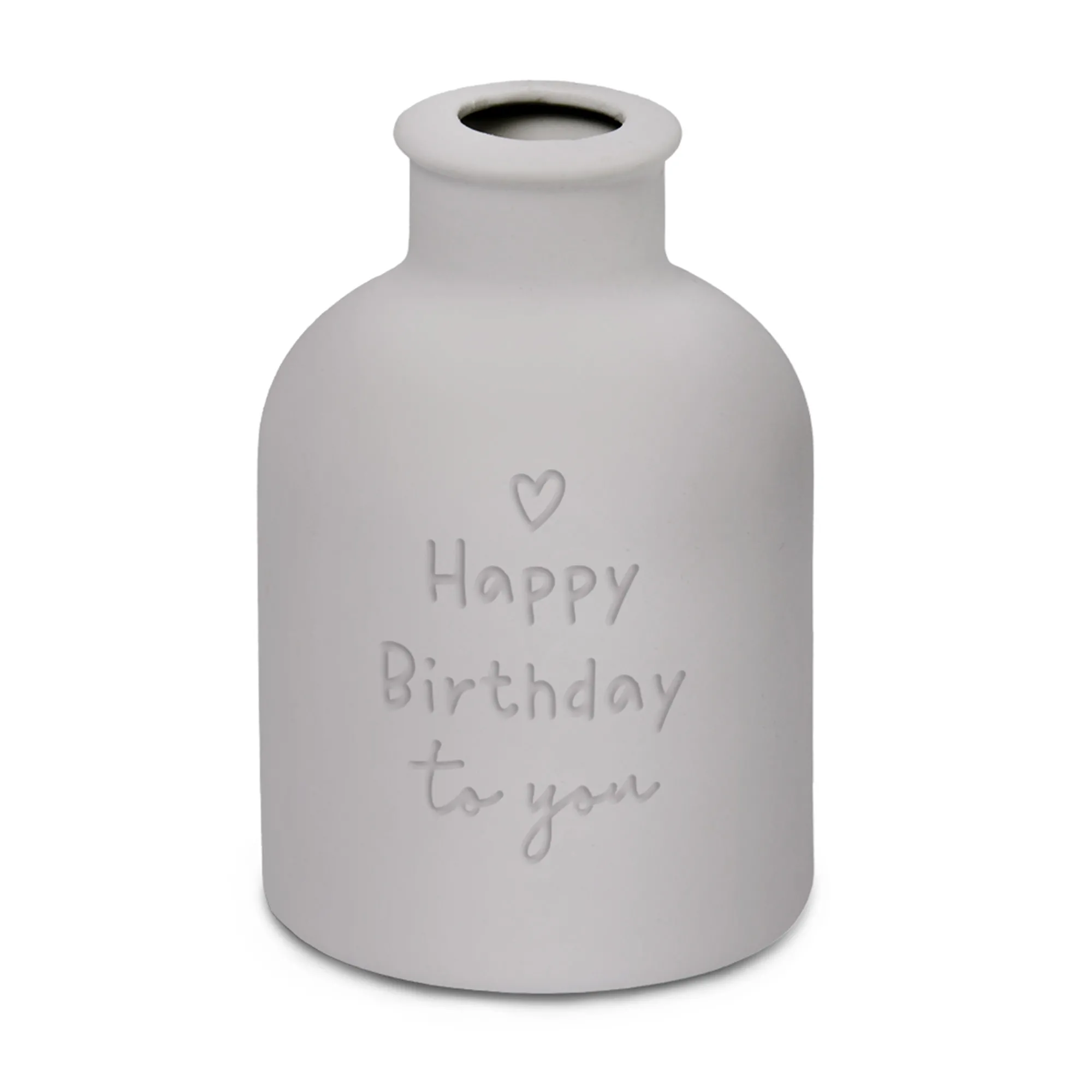 Vase "Happy Birthday"