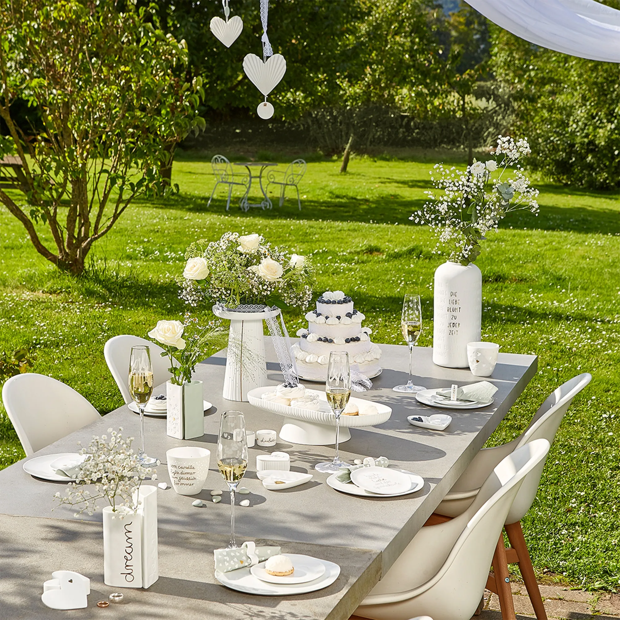 Räder Design - Vasen Set "Herzen"