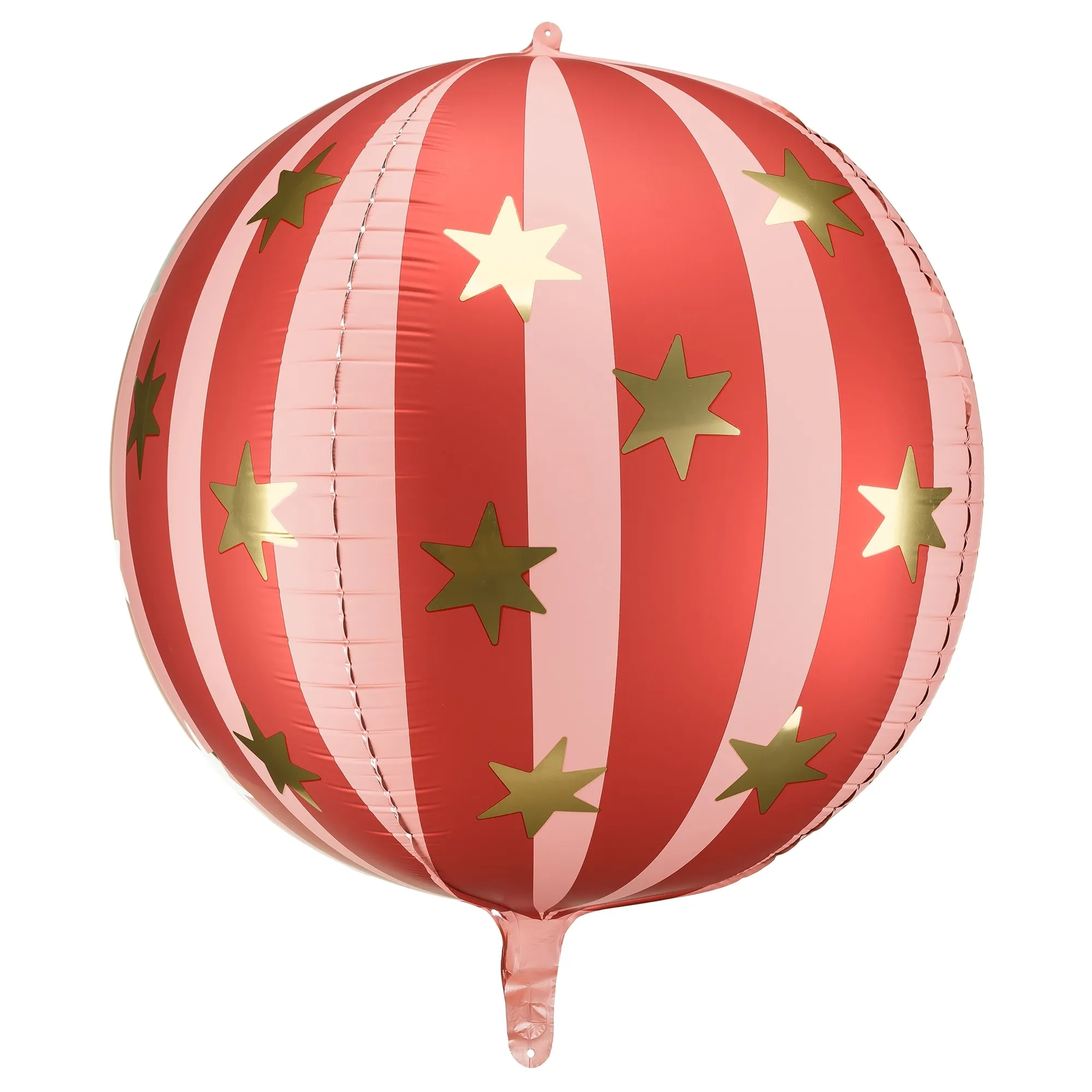 Folienballon "Sternenkugel" Rot 50 cm
