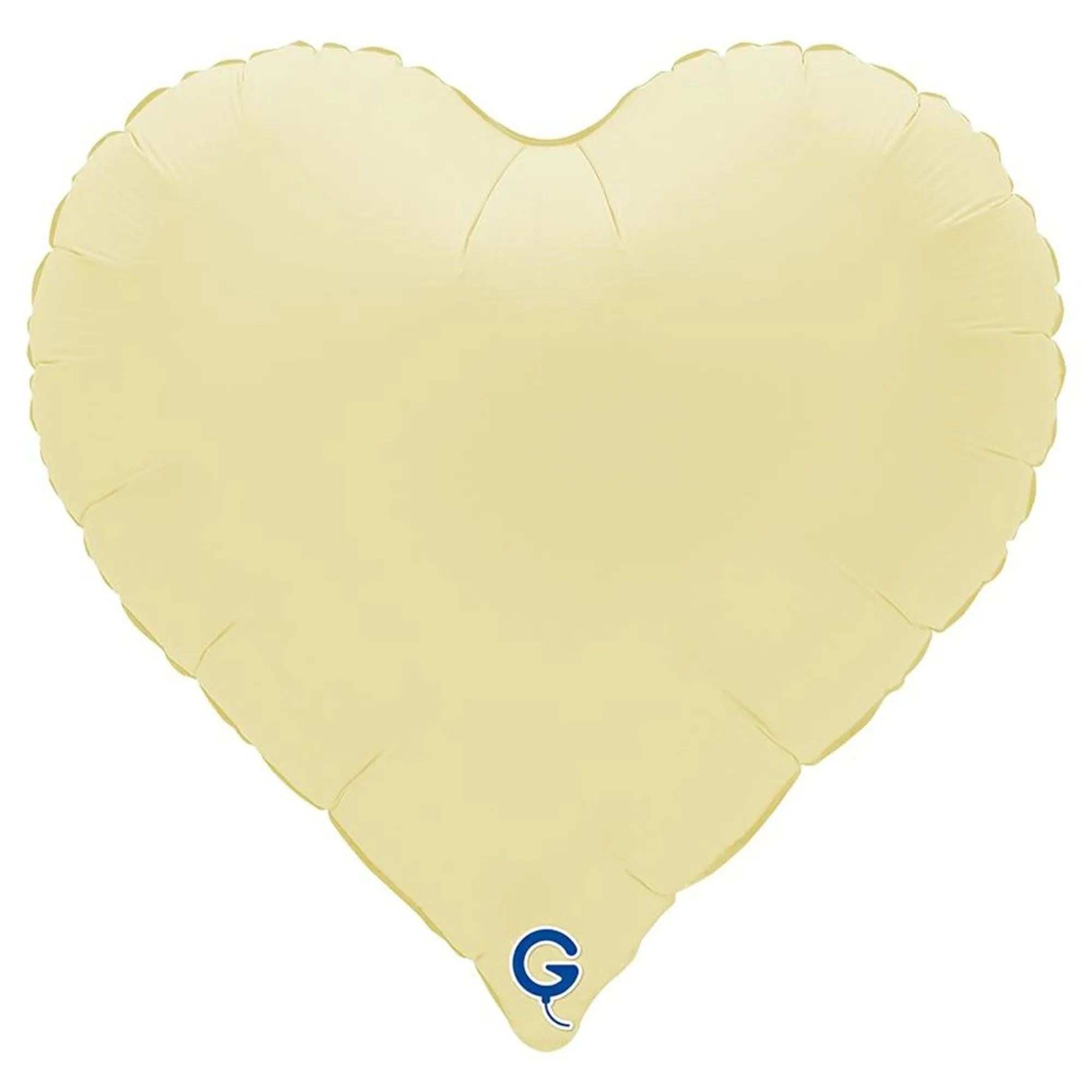 Herzballon, Ballon, Luftballon, Gelb, Folienballon