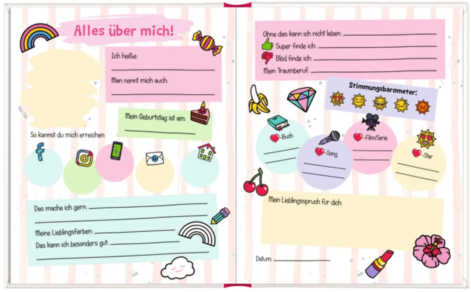 Freundebuch "Meine Freunde"