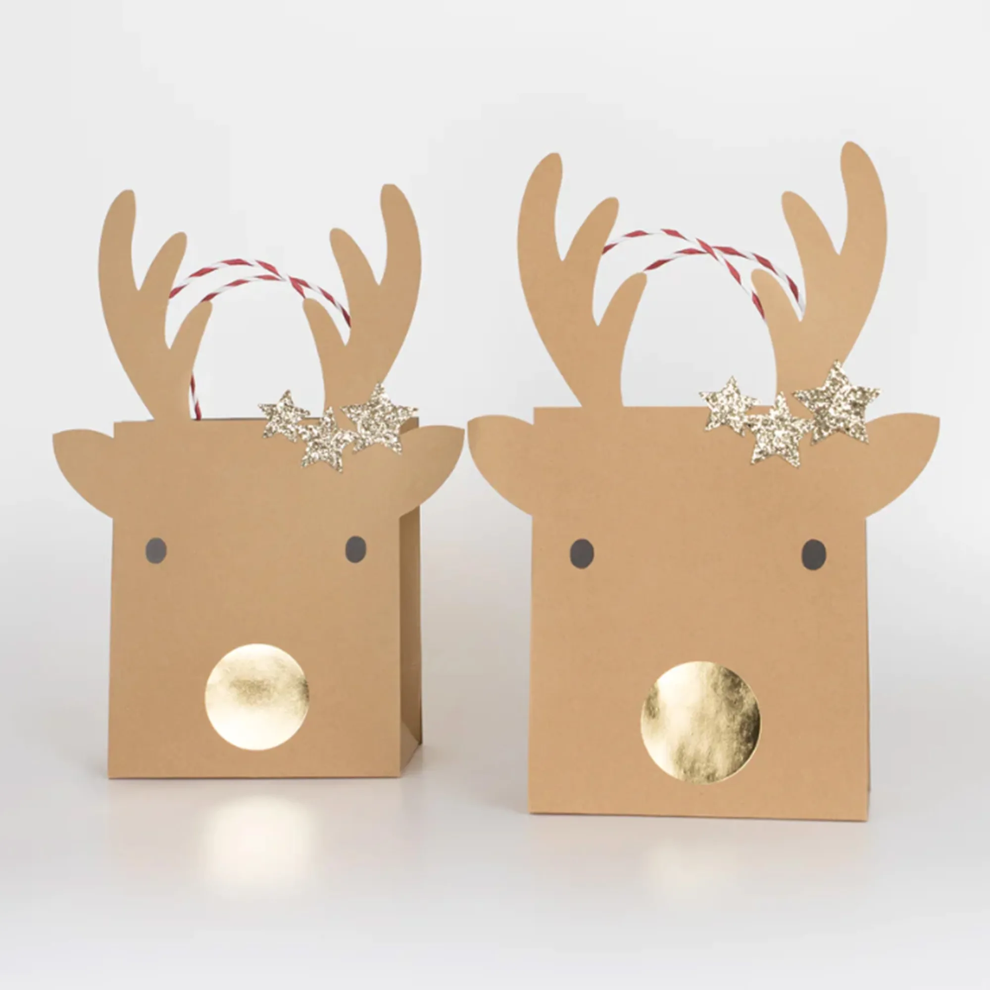 Meri Meri - 2 große Rentier Geschenktüten