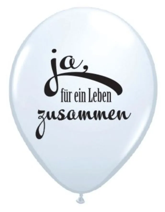 Latexballon "Ja, für ein..."  Ø 40cm