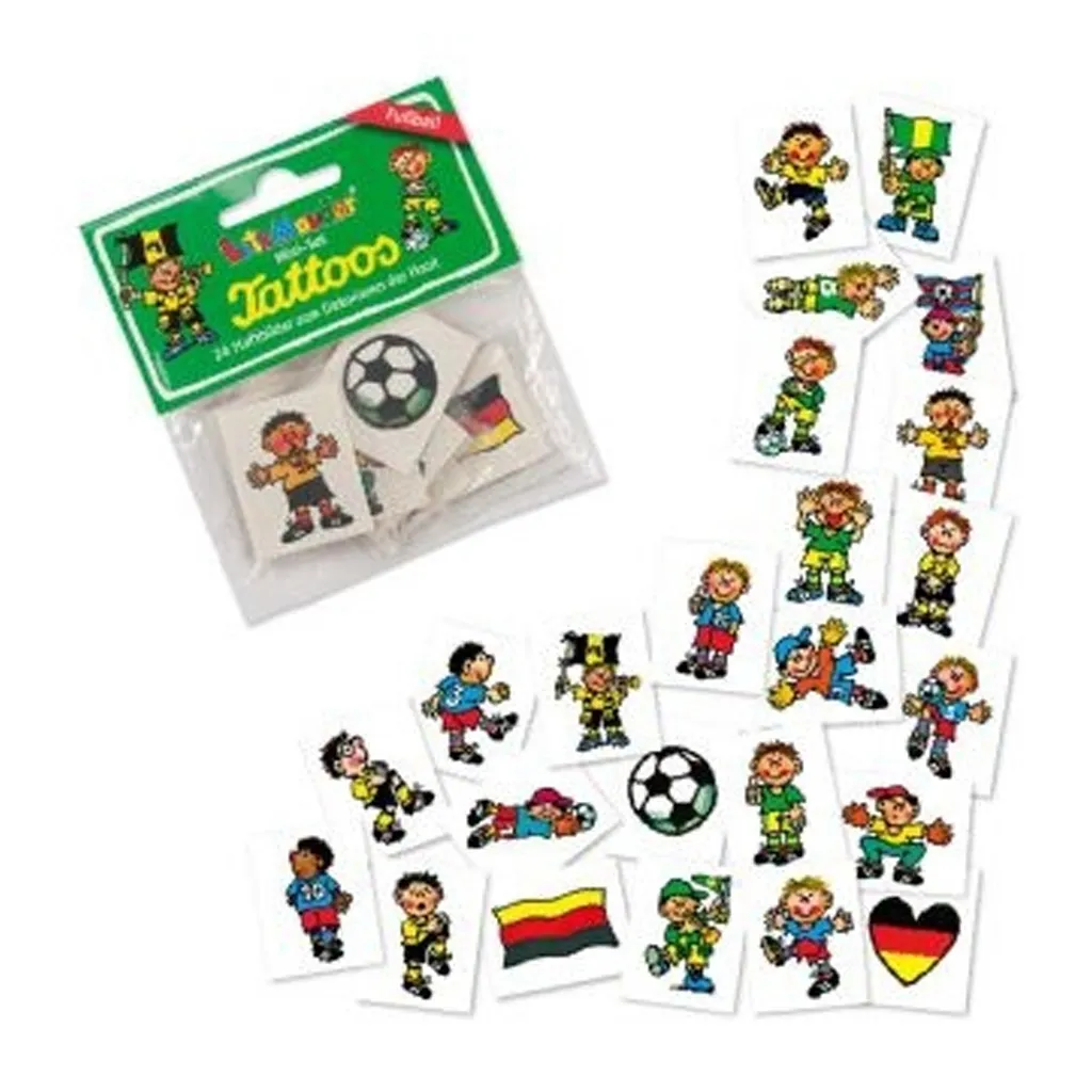 Fußball - 24 Mini-Tattoos