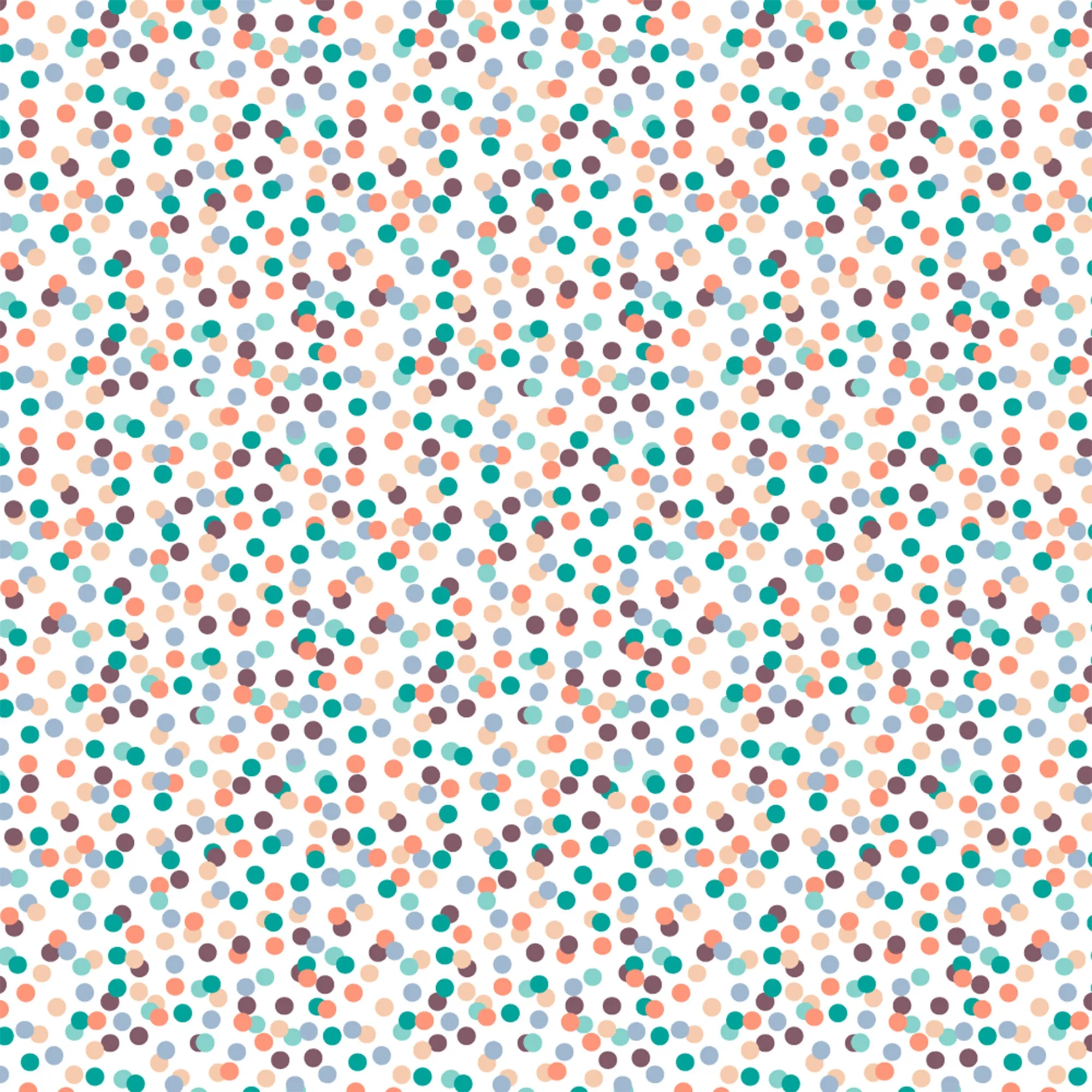 Blockbodenbeutel L "Small Confetti Multi"