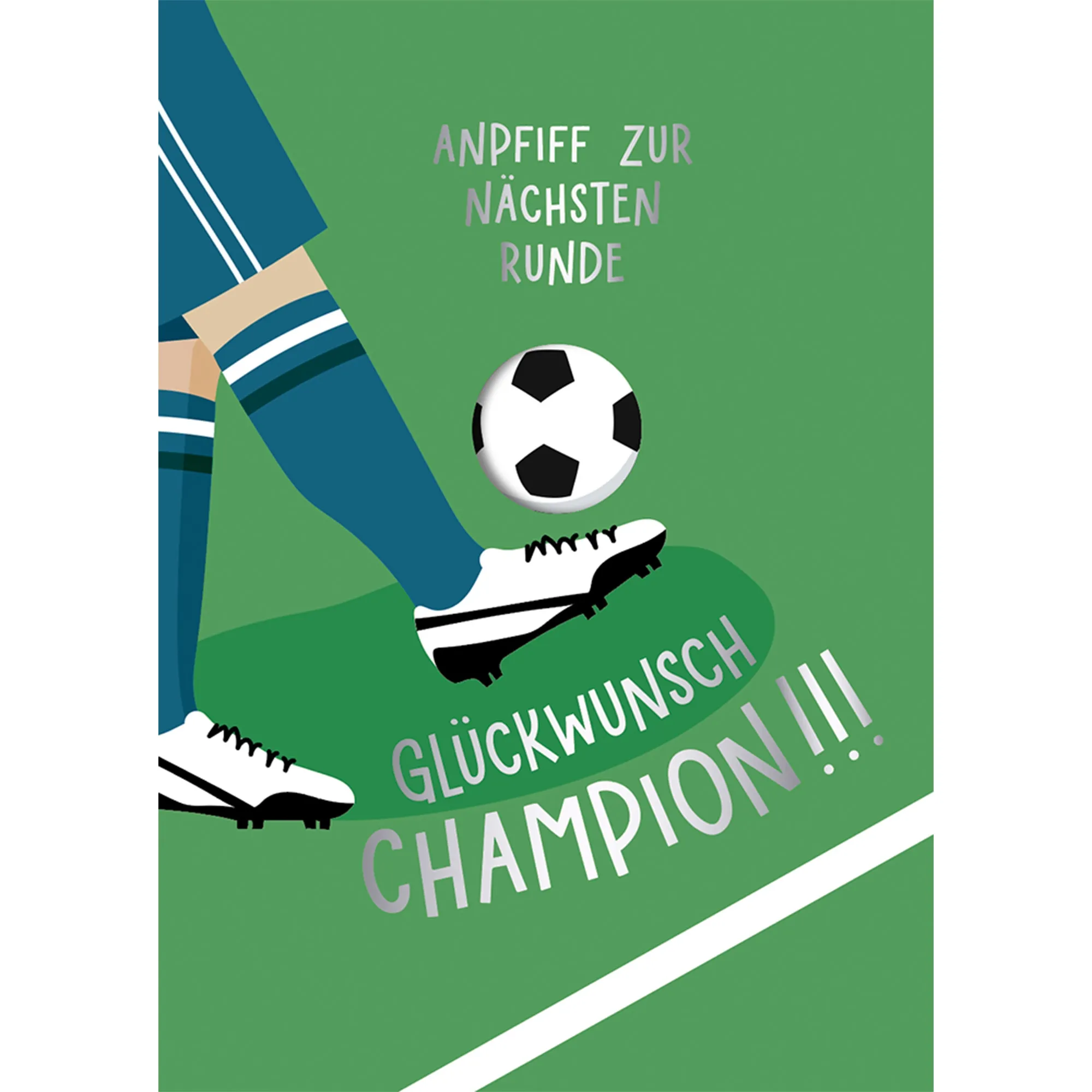 Musikkarte "Glückwunsch Champion!!!"