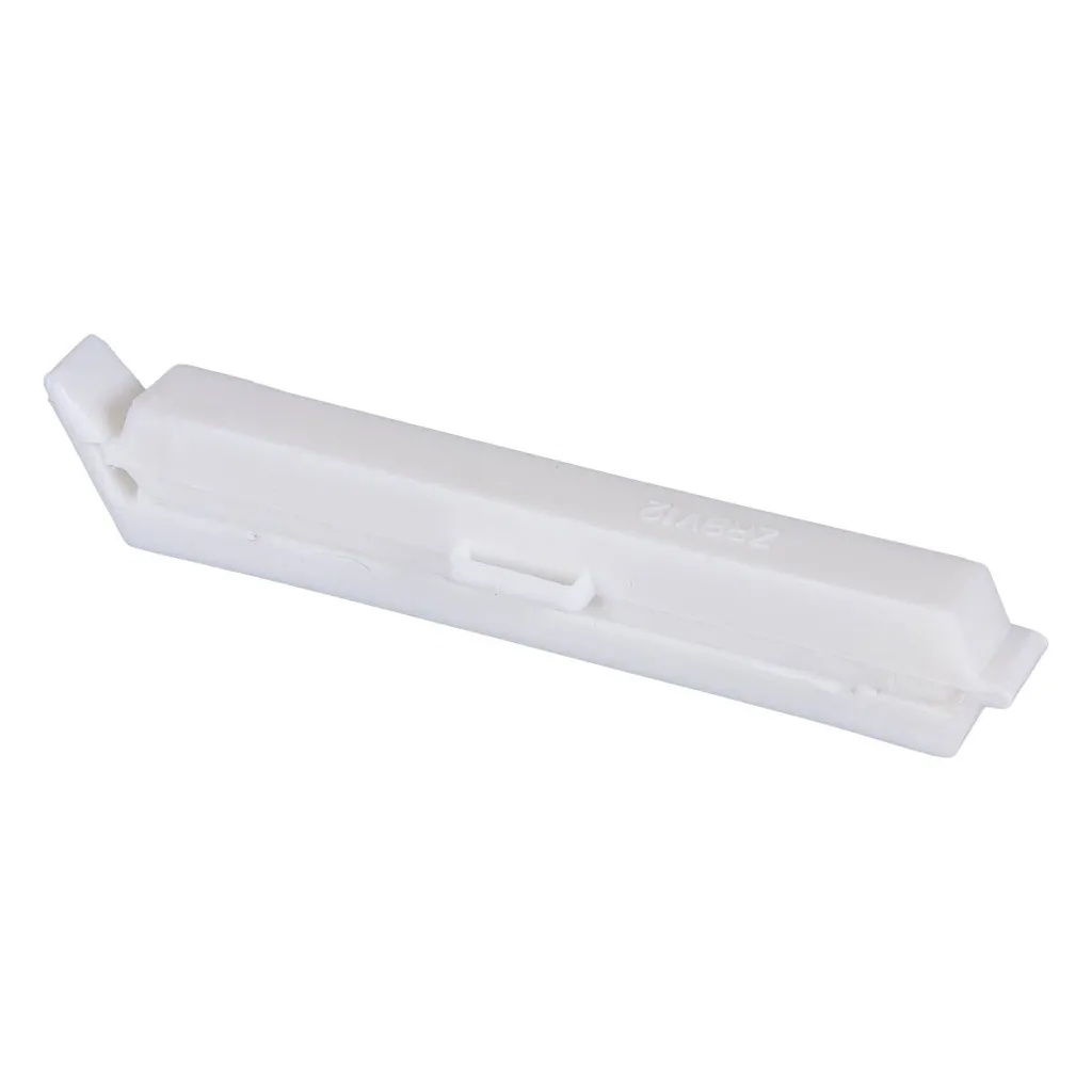 white, plastik, hohl, clip, schrankclip