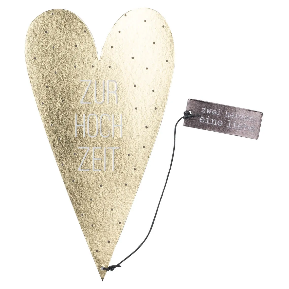 Räder Design - Grußkarte "Zur Hochzeit" Herz