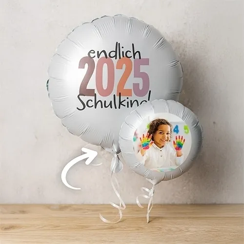 Ballon, Schule Ballon, Jubiläum, Kinderballon, Beschriftung