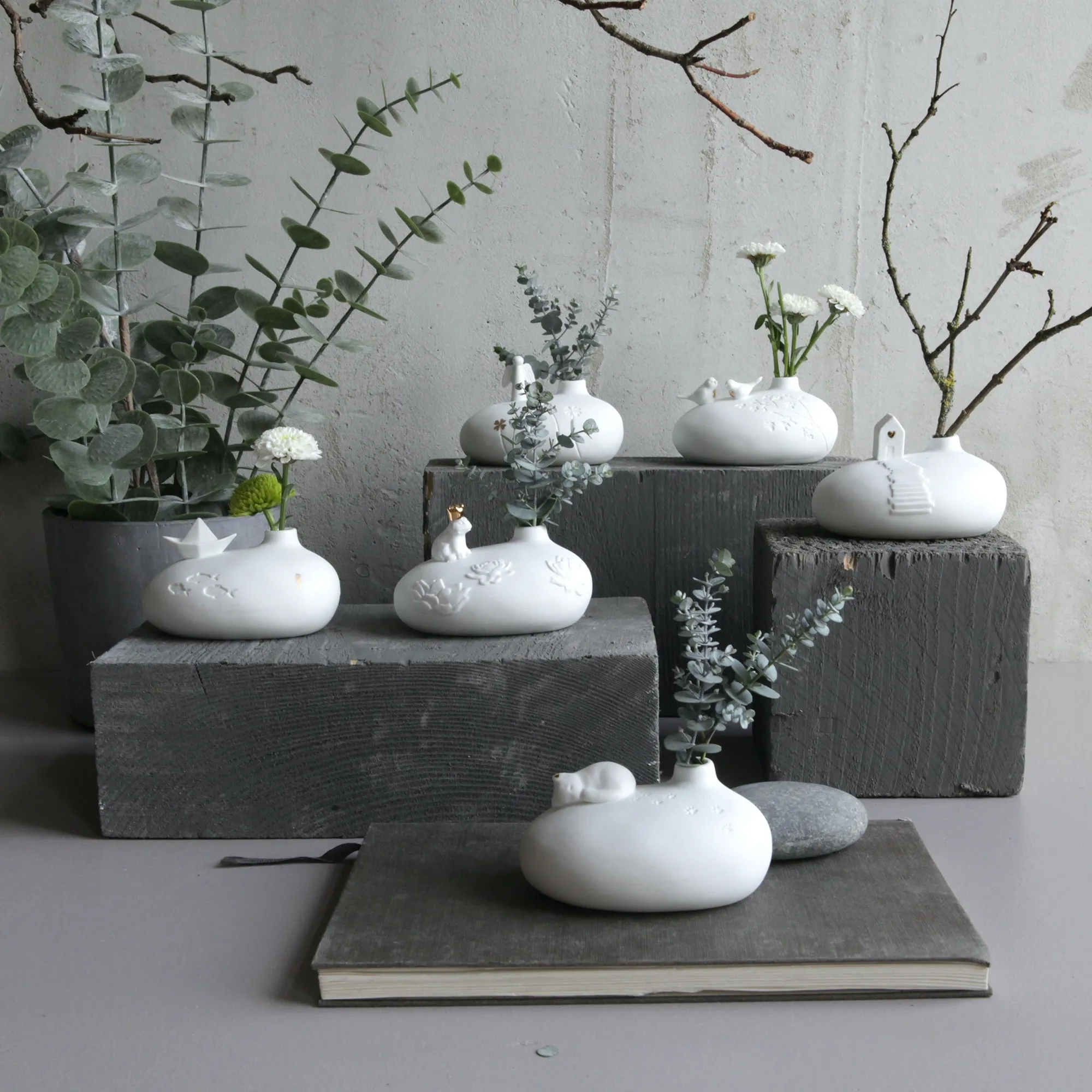 Blumensteine "Engel"
