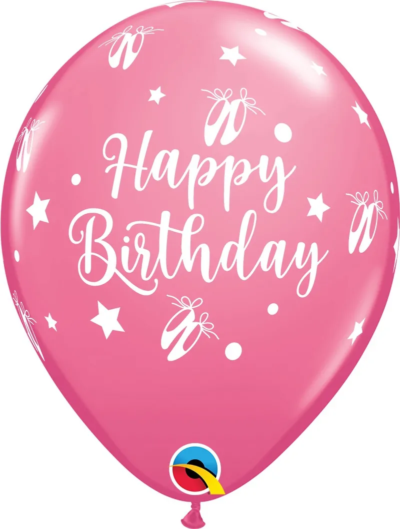 Qualatex Latexballon "H.B." Ballerina Ø 30cm