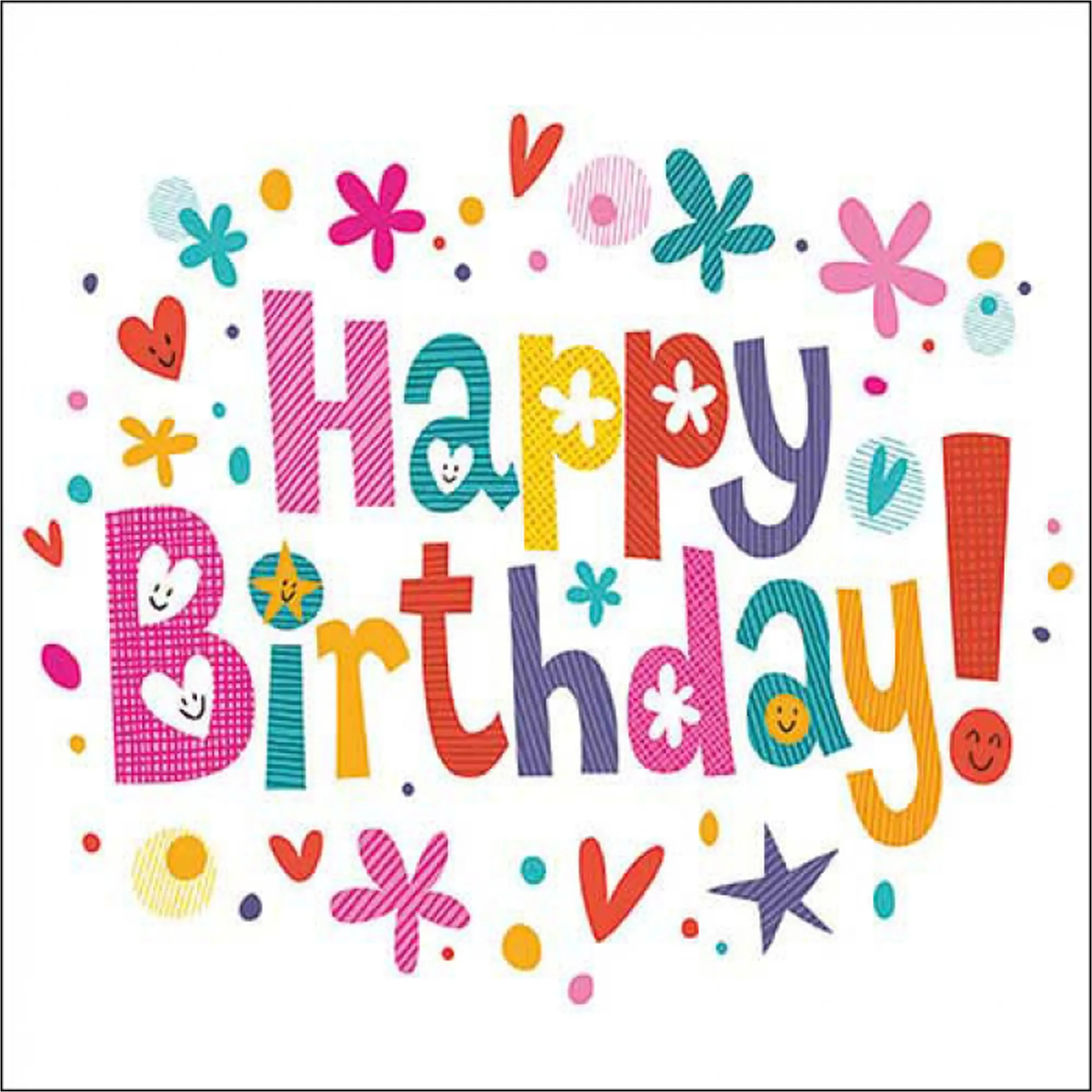 20 Servietten "Birthday wishes"