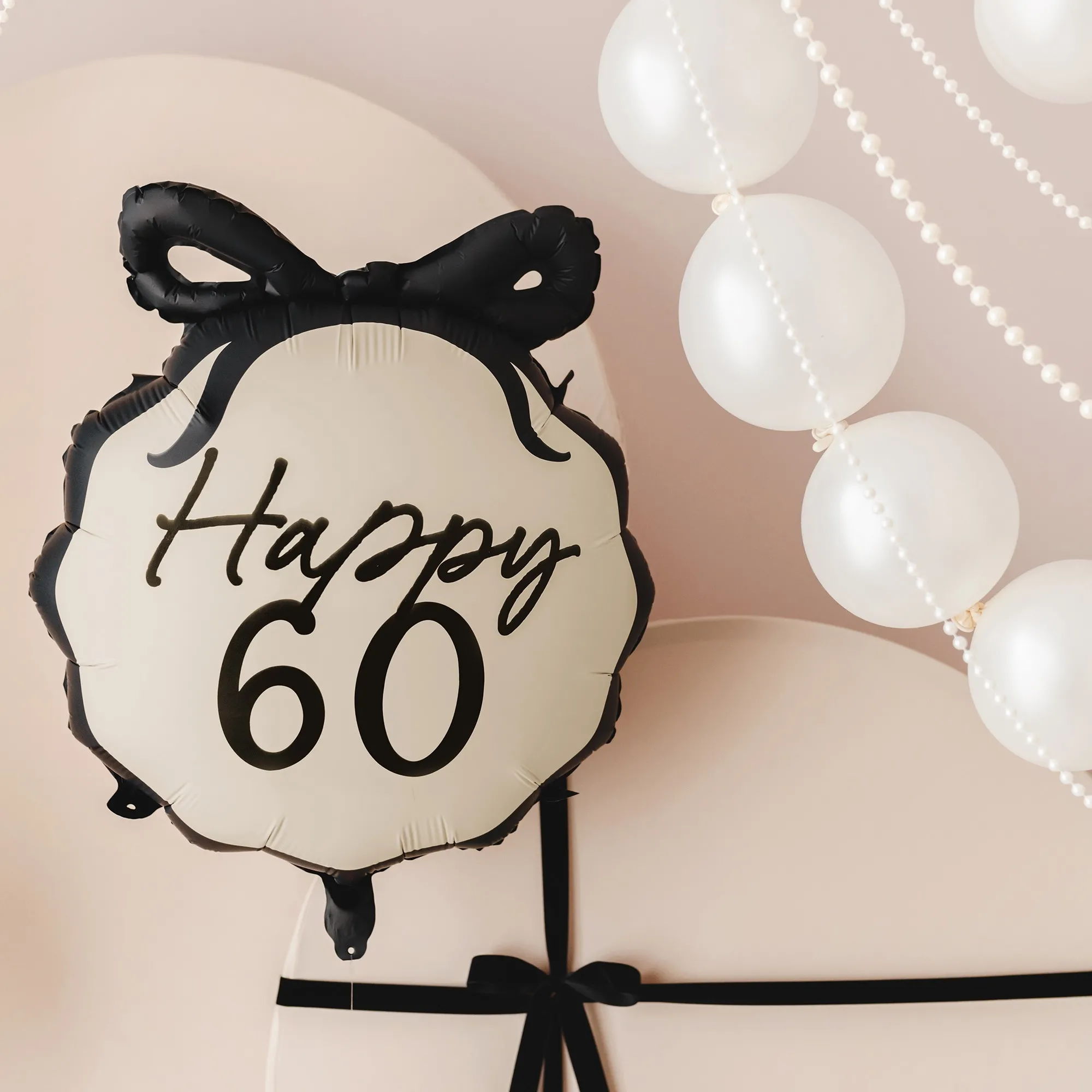 Folienballon "Happy 60." 45cm