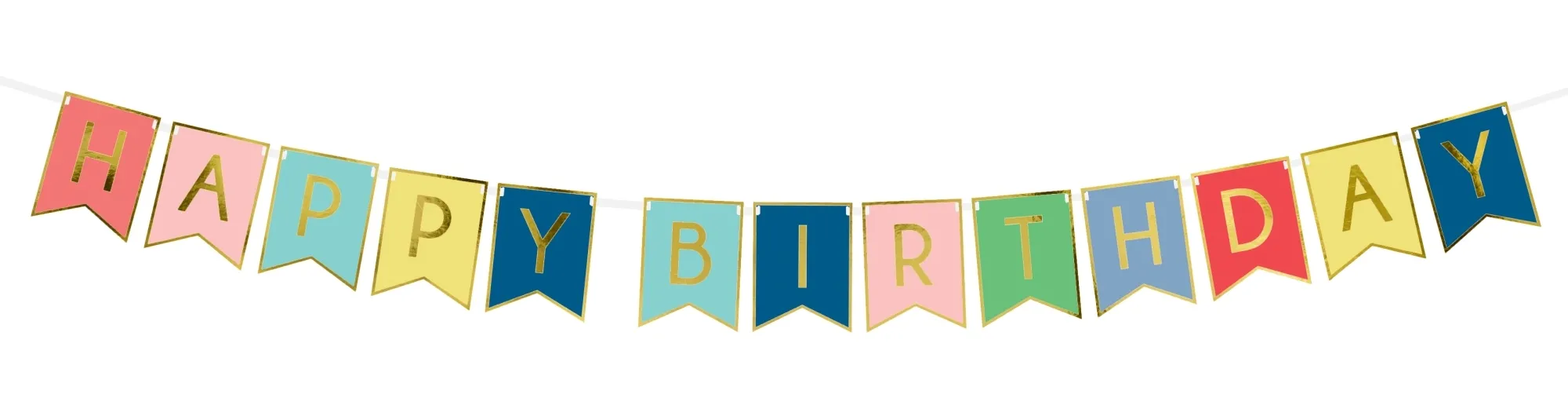 Girlande - Happy Birthday Bunt