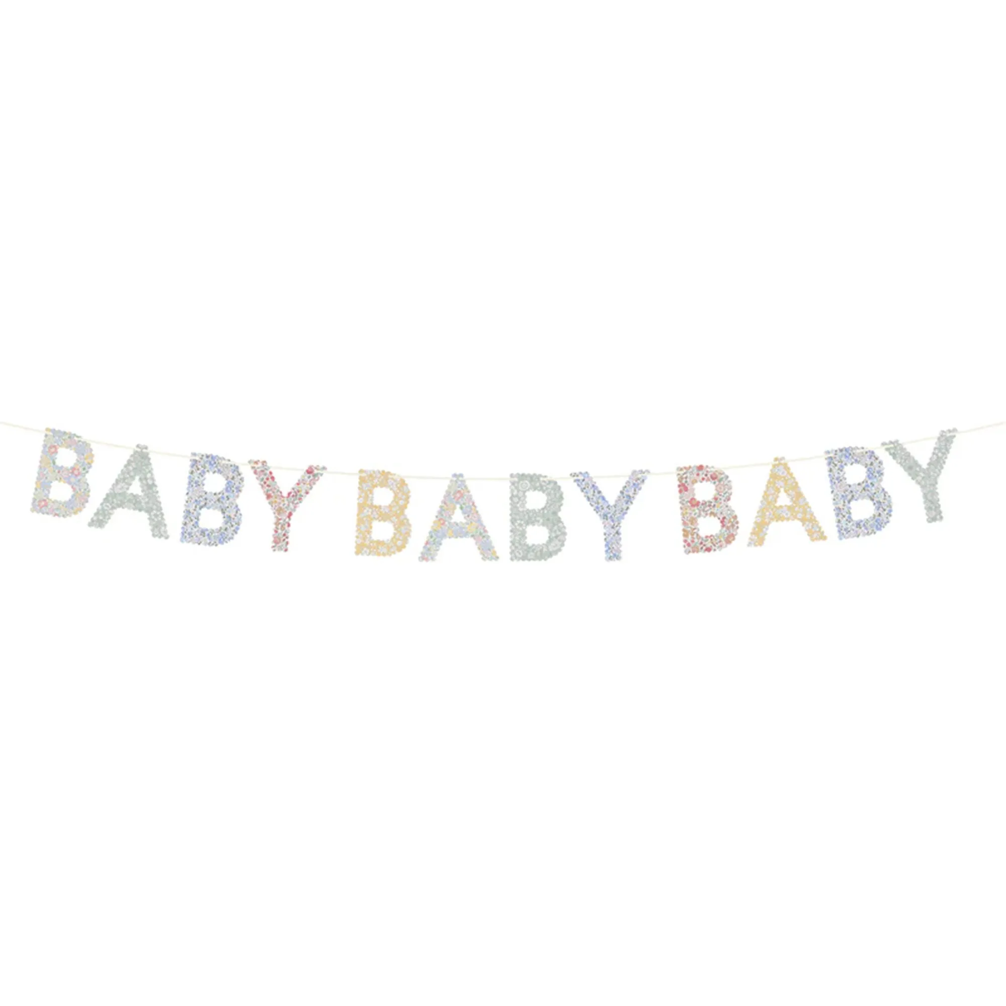 Baby Banner, Girlande, Konfetti-Buchstaben, Dekoration, Lichterkette/Partybanner