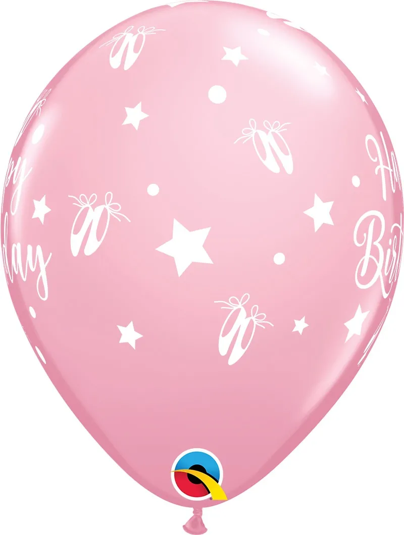 Qualatex Latexballon "H.B." Ballerina Ø 30cm