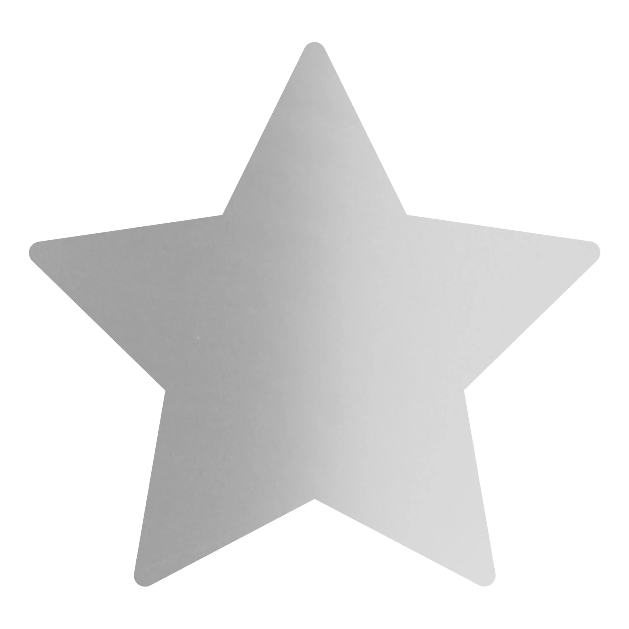 Folienkonfetti 1,7cm Stern 15g Satin Silber