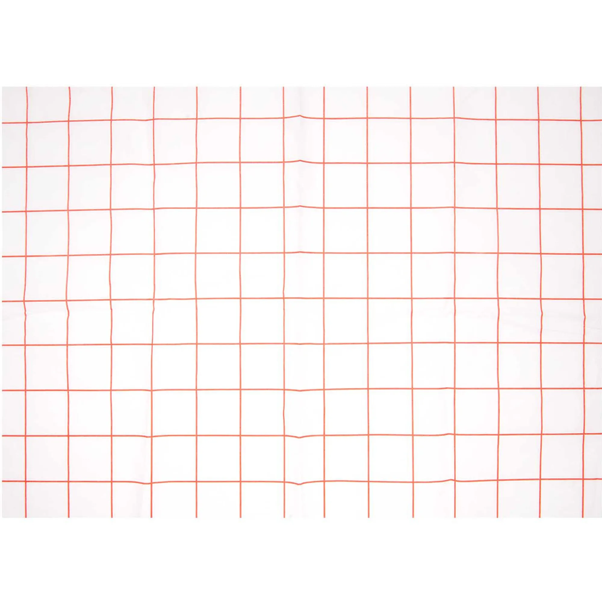 Seidenpapier Karomuster, rot/weiß, 5 Bögen