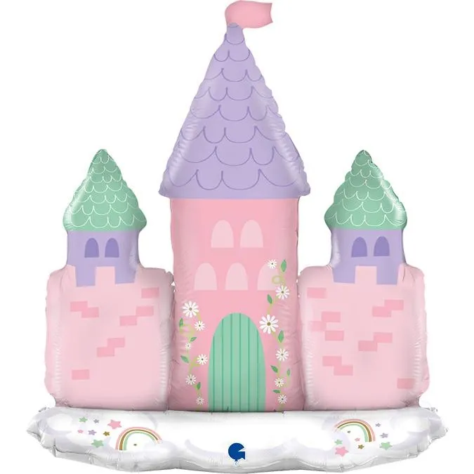 Folienballon "Prinzessinen Schloss" 75cm