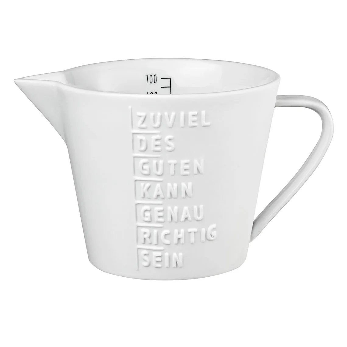 Räder Design - Messbecher "Zuviel des Guten..."
