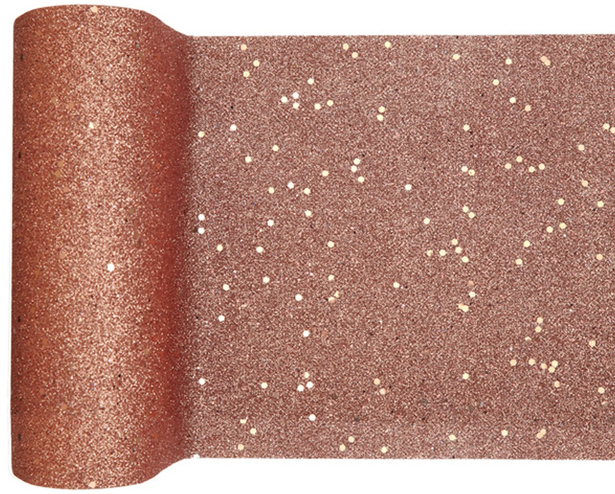 Tischläufer Roségold - 3m