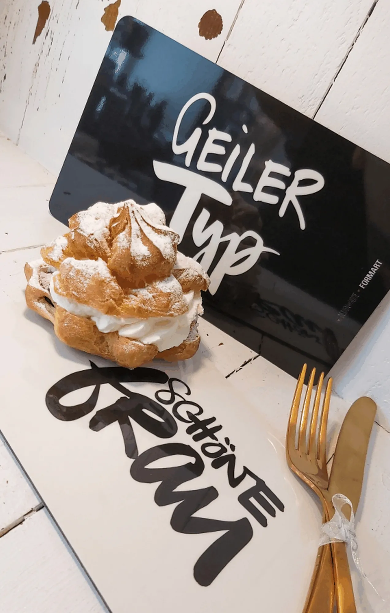 Frühstücksbrettchen "Schöne Frau"