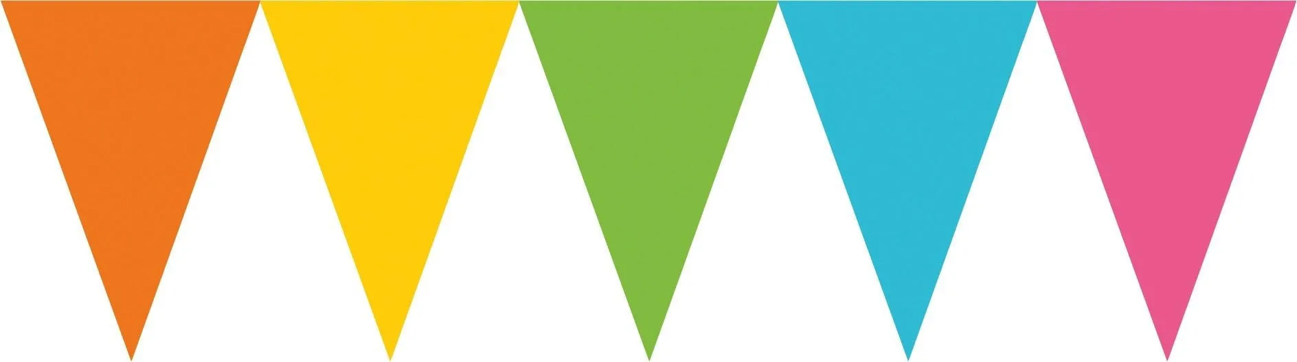 Bunt - Wimpelkette