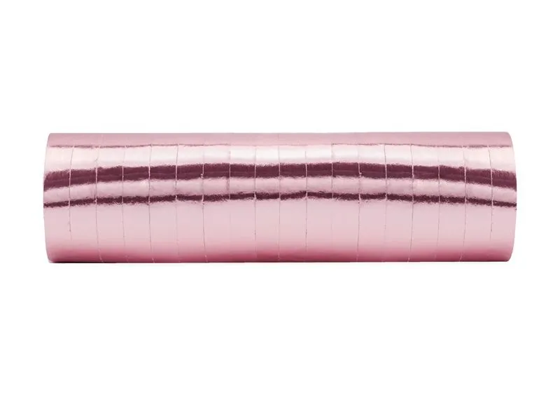 Luftschlangen Roségold