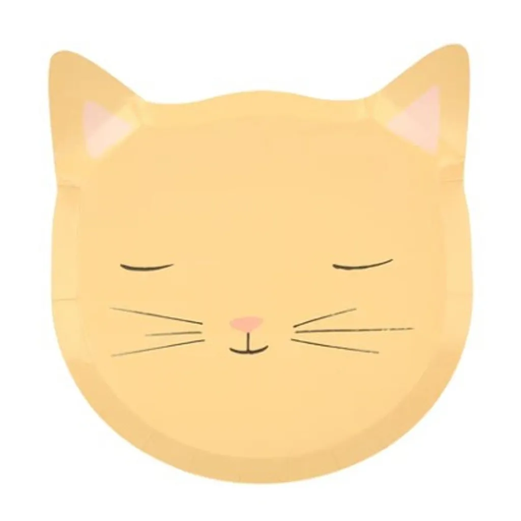 katzenkopfförmiges_kissen, gesicht_mitgeschlossener_Augen, peach_farbener_kissen, kuschelkissen, tiermotiv_kissen