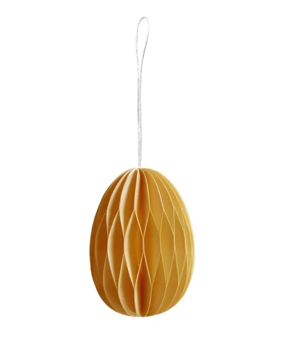Ornament Ei - Gelb
