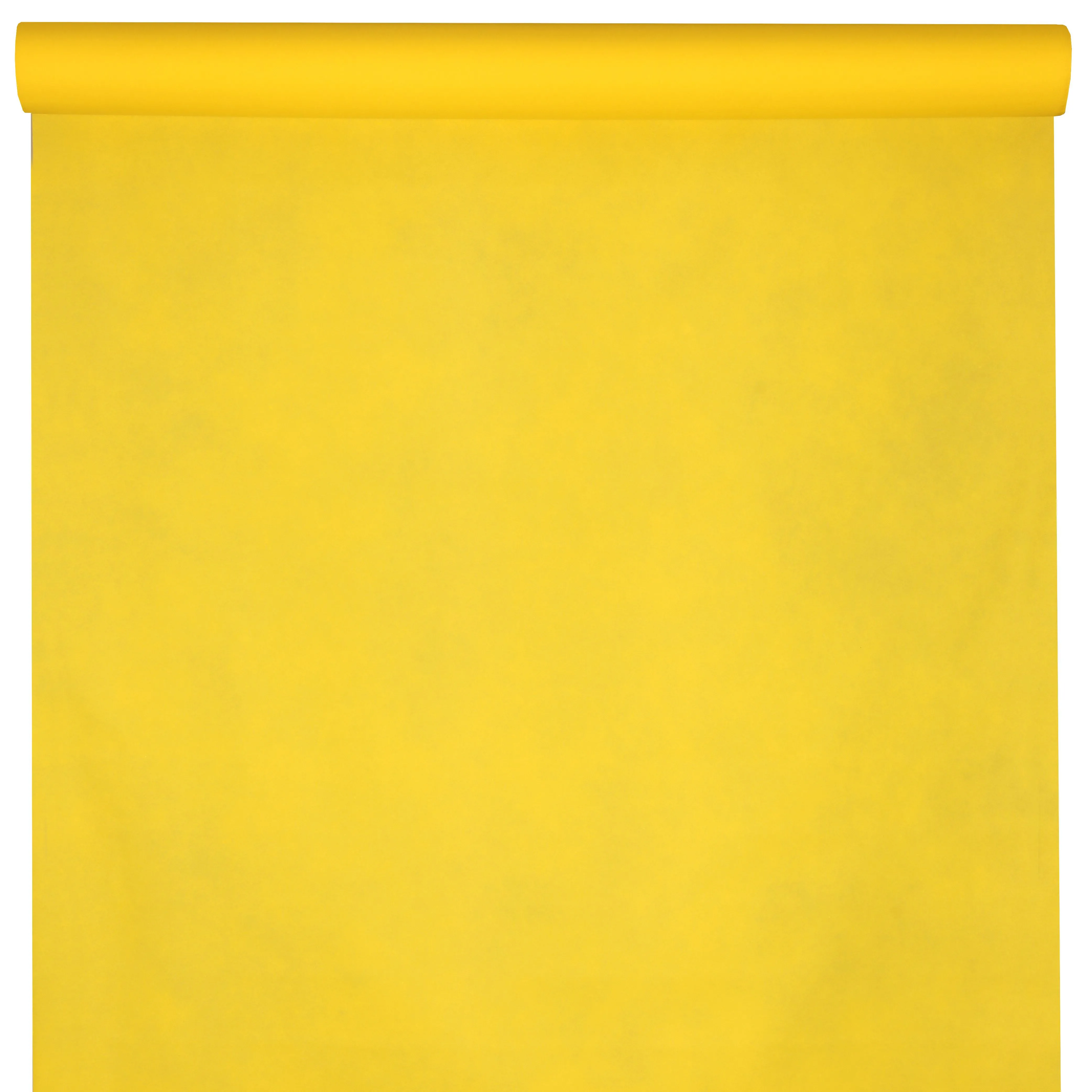 Tischdecke 10 m Rolle - Gelb