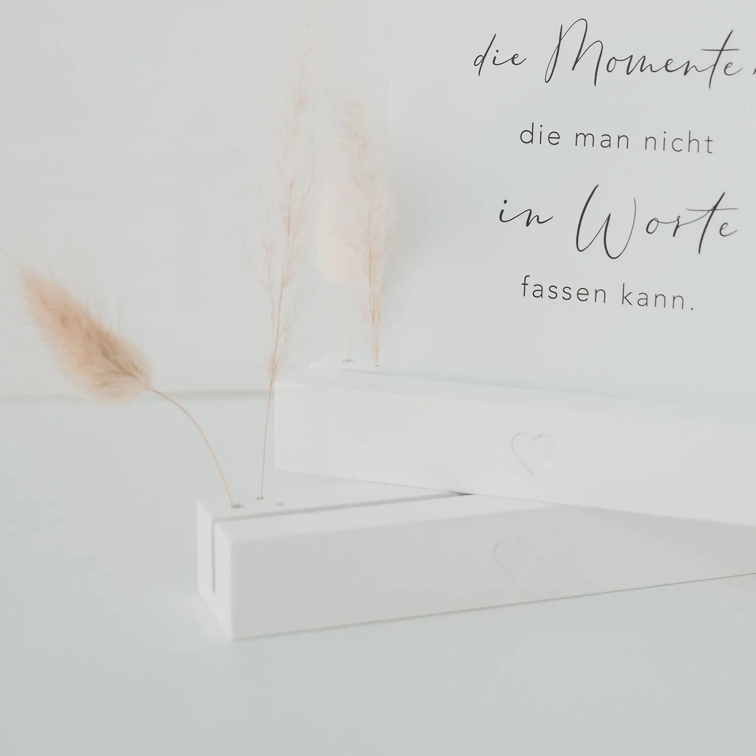 Eulenschnitt - Karten- und Trockenblumenständer