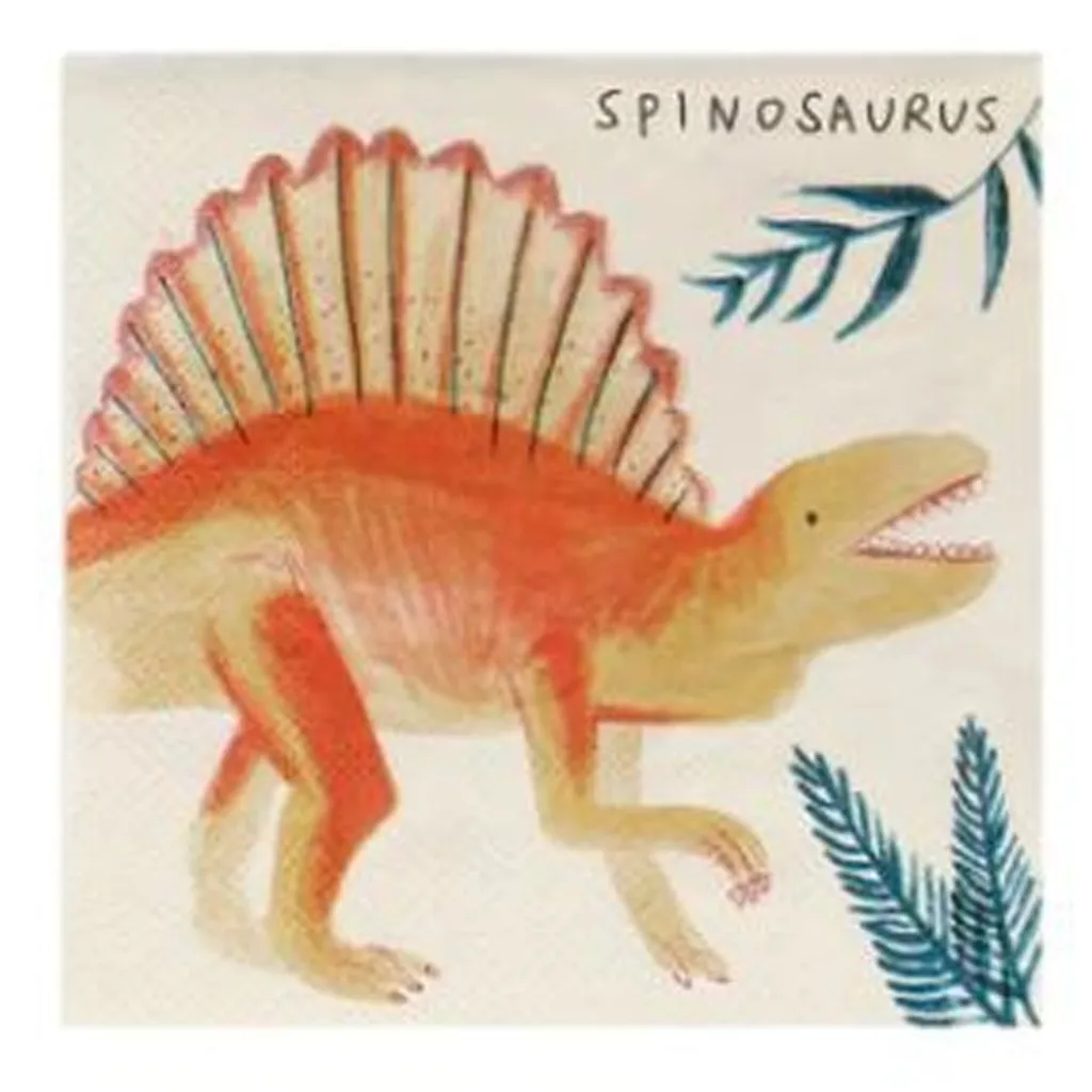Dinosaurier, Spinosaurus, Spielzeug, Färbig, Illustration