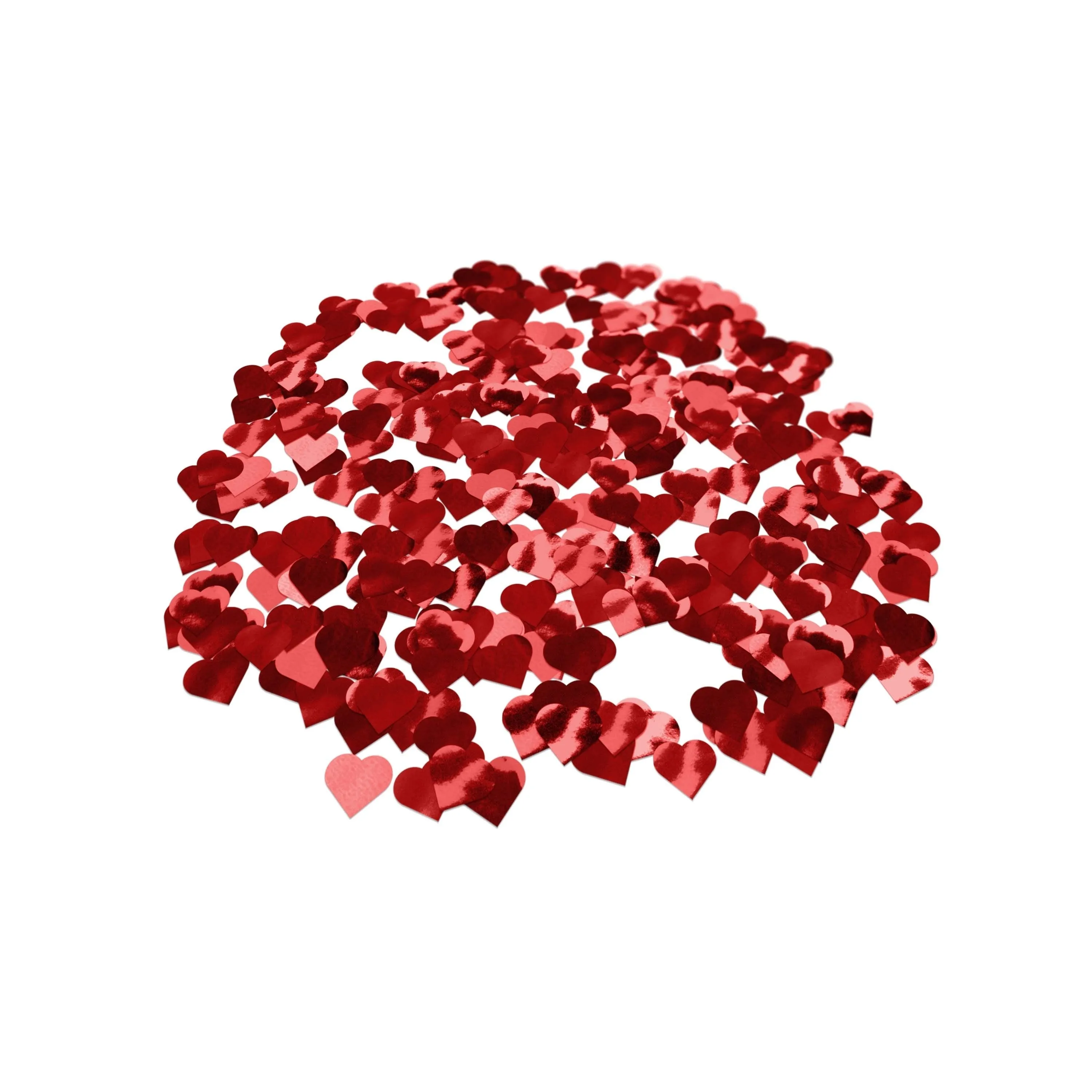 Folienkonfetti 3cm Herz 1kg Rot