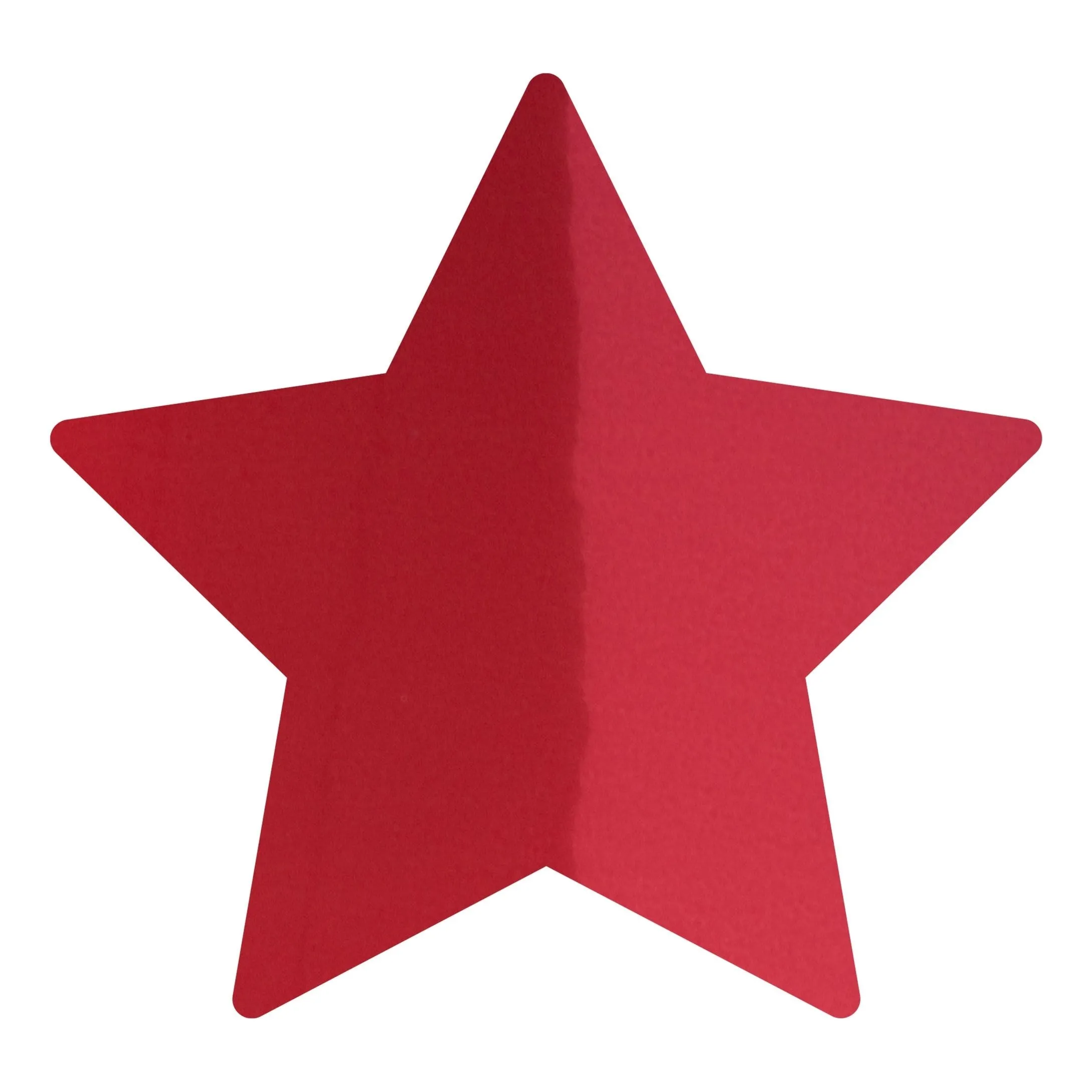 Folienkonfetti 1,7cm Stern 1kg Rot