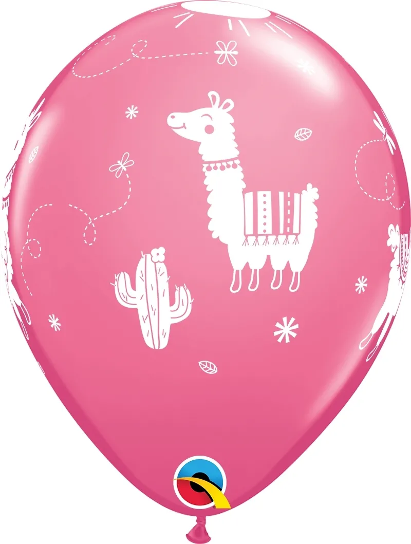 Qualatex Latexballon Lamas verschiedene Farben Ø 30cm