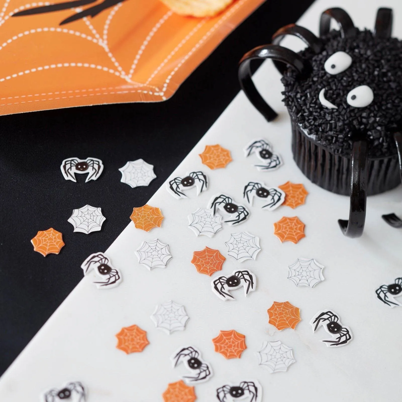 Spooky Spider - Spinnen & Spinnennetze Konfetti 14 g