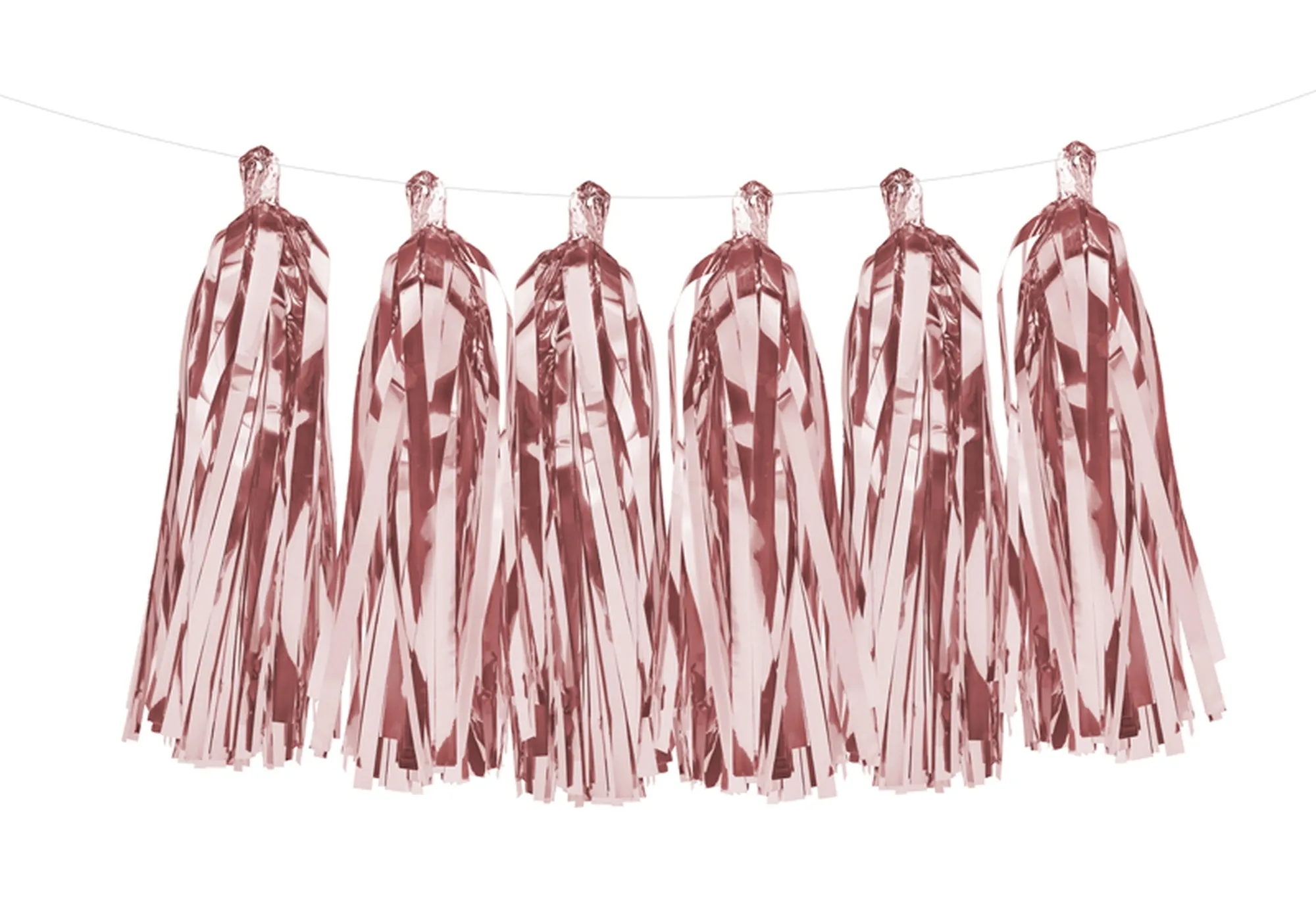 Tasselgirlande Roségold - 12 Tassel