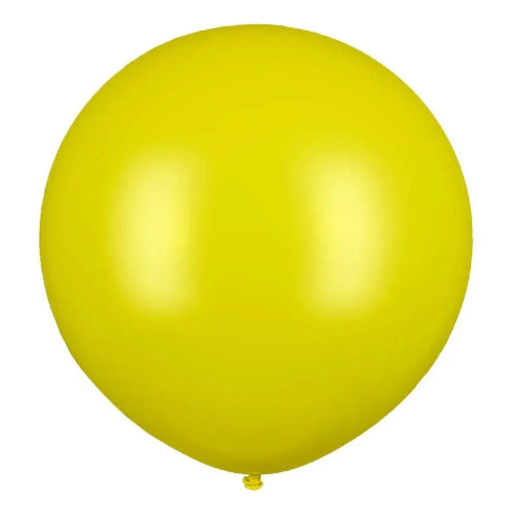Balloon, Gummi Ballon, Gelb, Luftballon, Runder Ballon