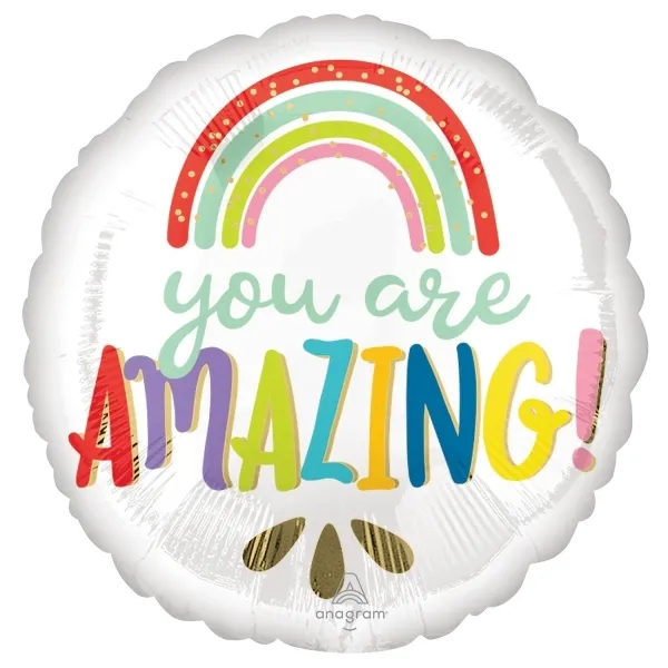 Folienballon "You are Amazing!" 43cm