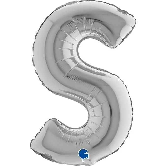 Luftballon, S, Silber, Metallisch, Dekoration