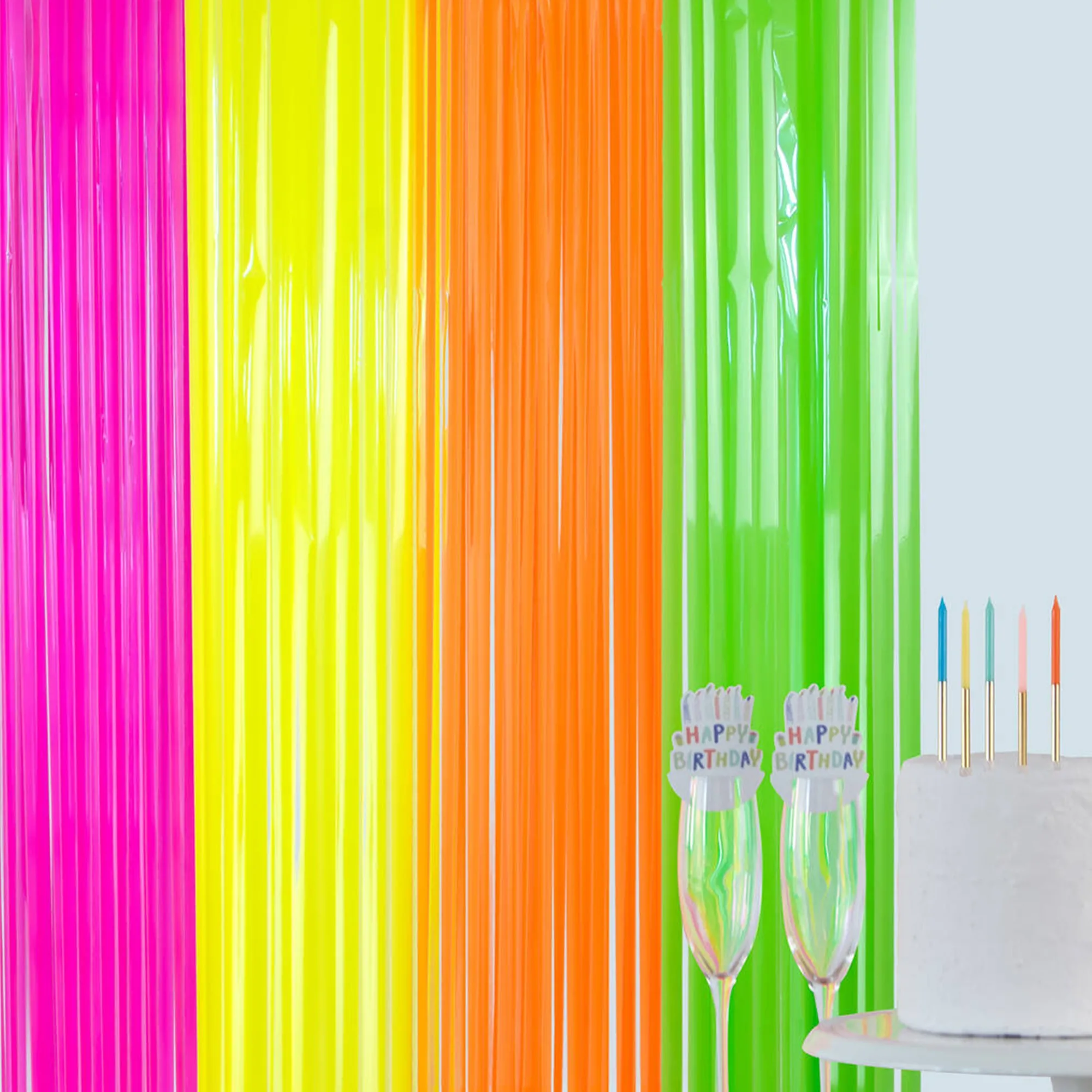 Backdrop "Neon" 100x200 cm