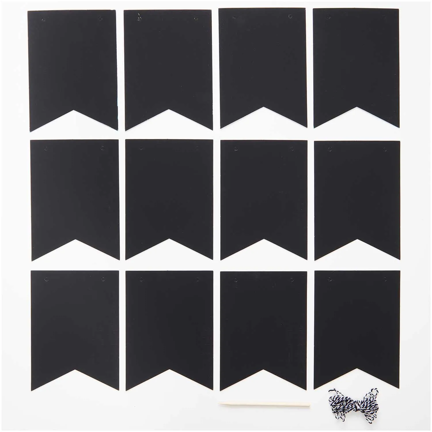 Kratzpapier Girlande