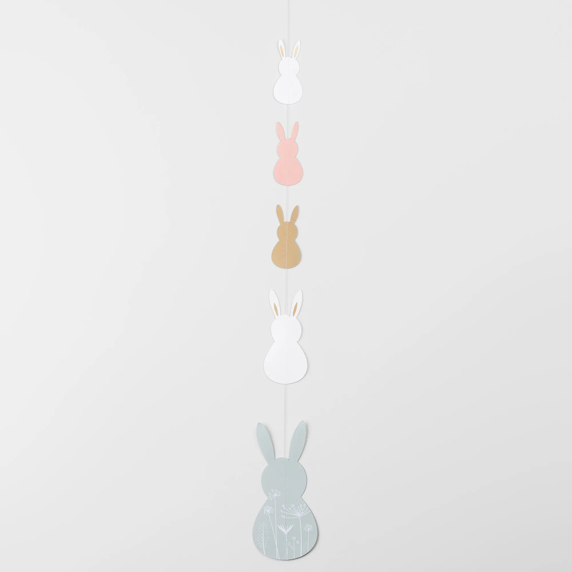 Räder Design - Papierkette "Bunte Häschen" 72 cm