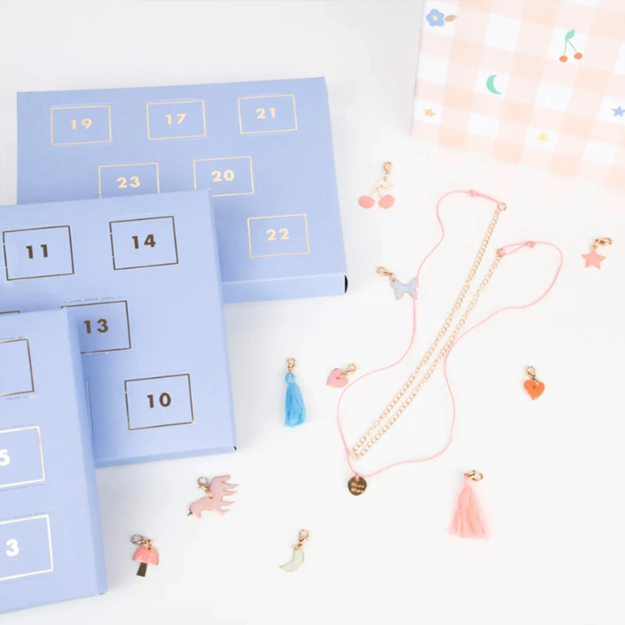 Meri Meri - "Emaille Halskette" Adventskalender im Koffer