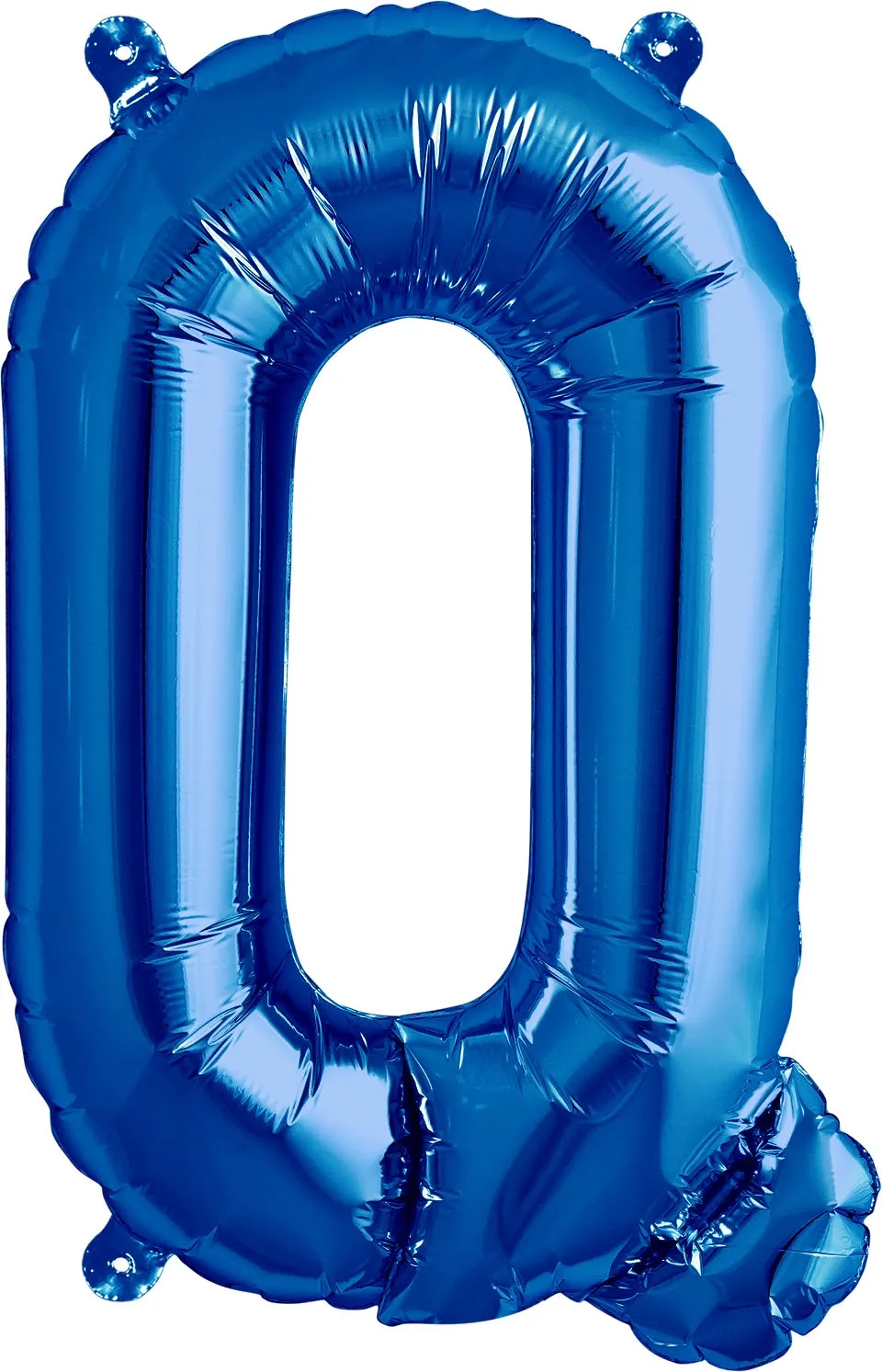 Luftballon Buchstabe Q Blau 40cm