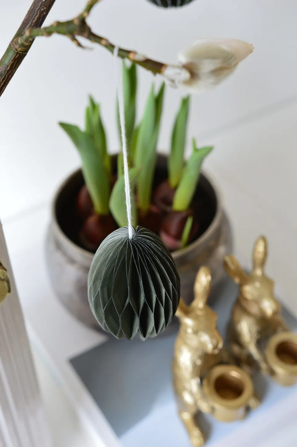 Ornament Ei - Grün